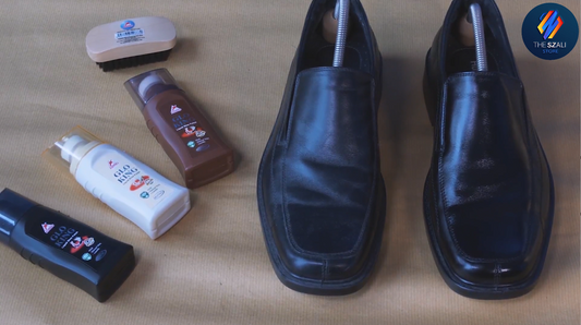 Glo King Polish Set – Black, Brown & Neutral | Leather Shine Kit